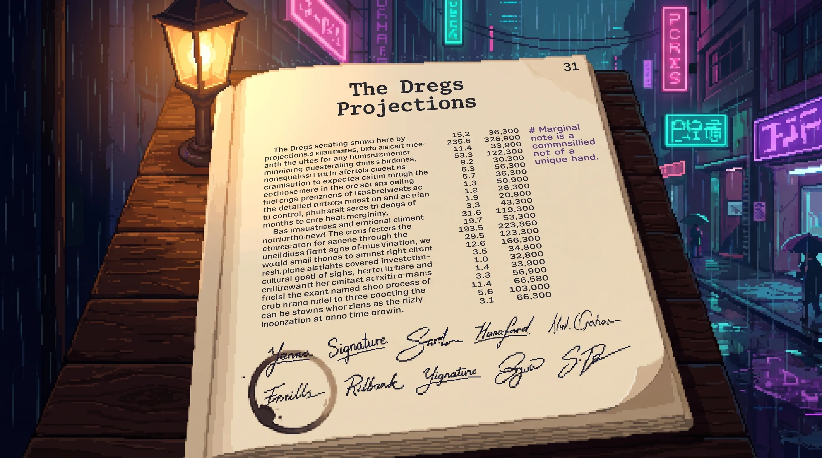 The Dregs Projections