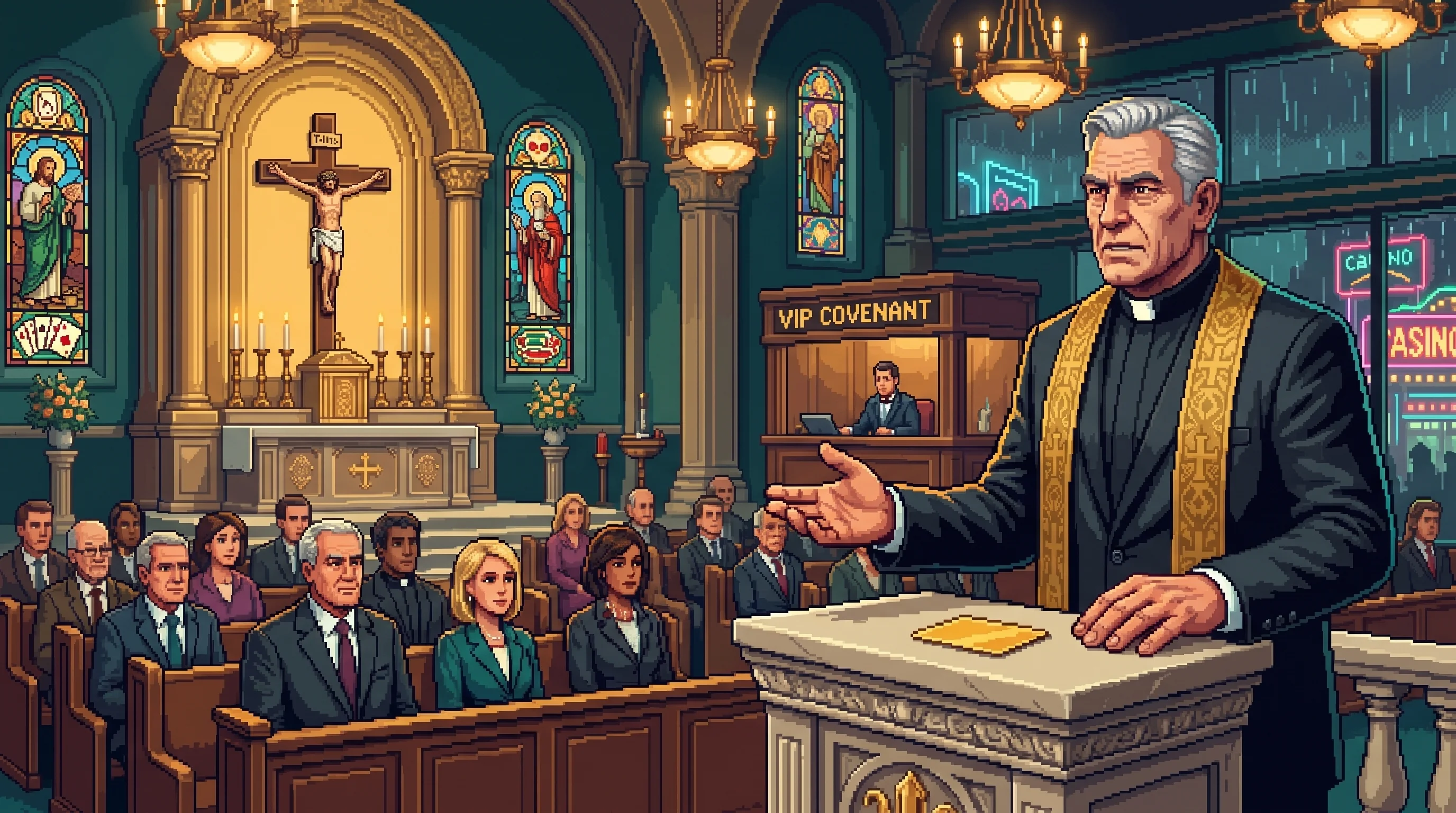 Monsignor Gideon Vale โ pulpit
