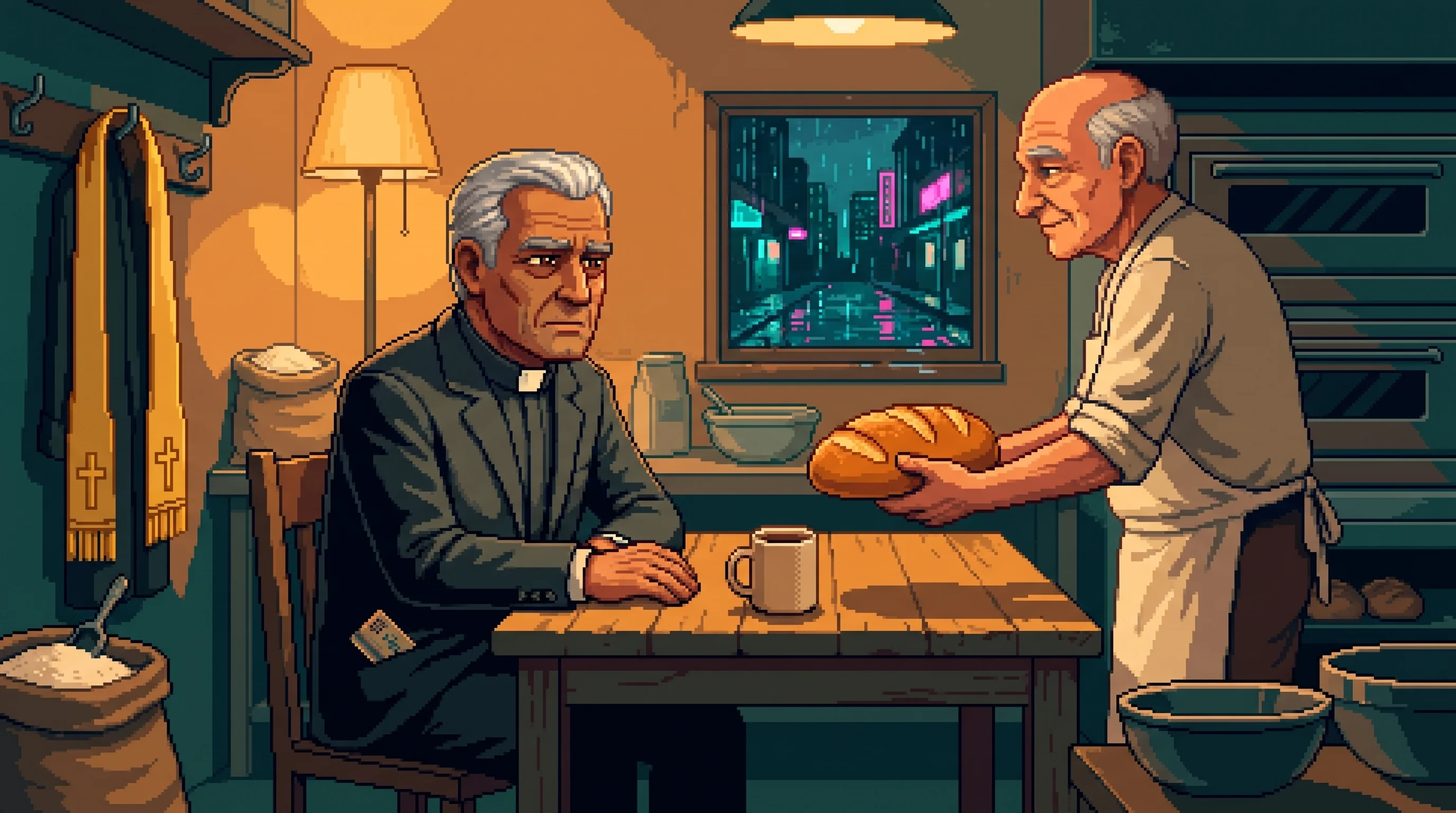 Monsignor Gideon Vale โ staff bread