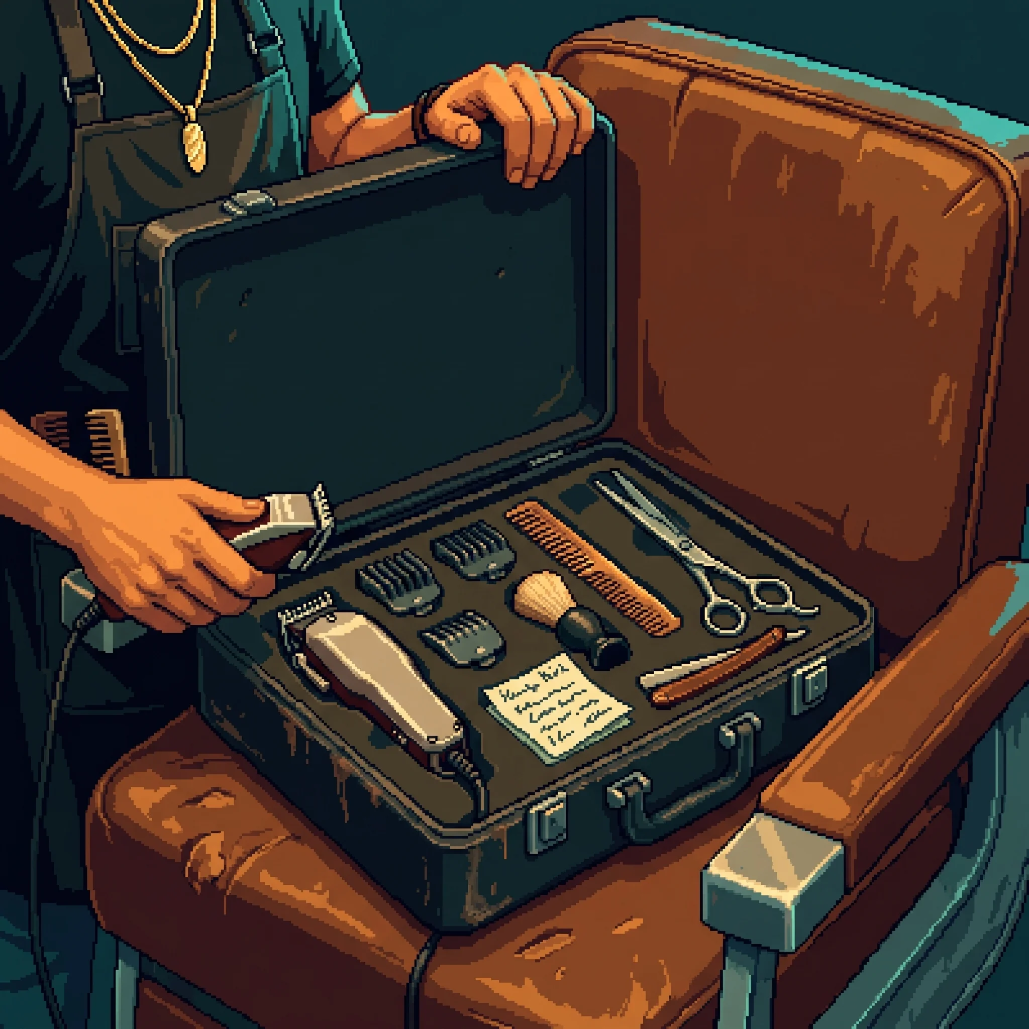 Gucci โ signature briefcase