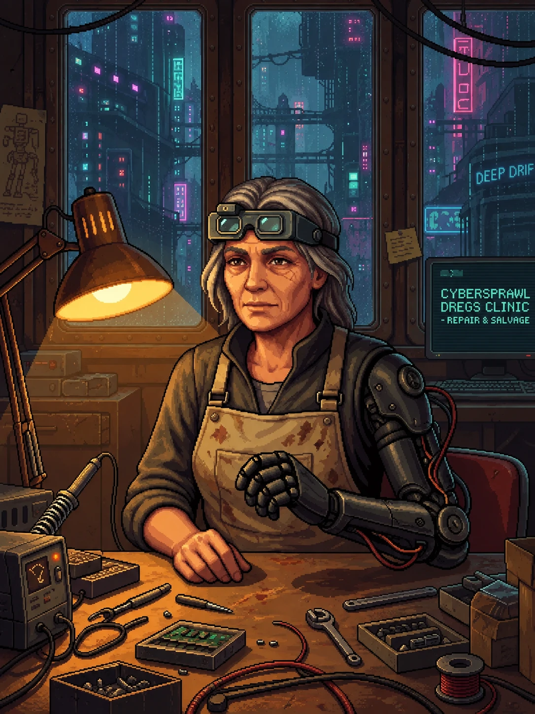 Kira "Patch" Vasquez โ portrait 3 4