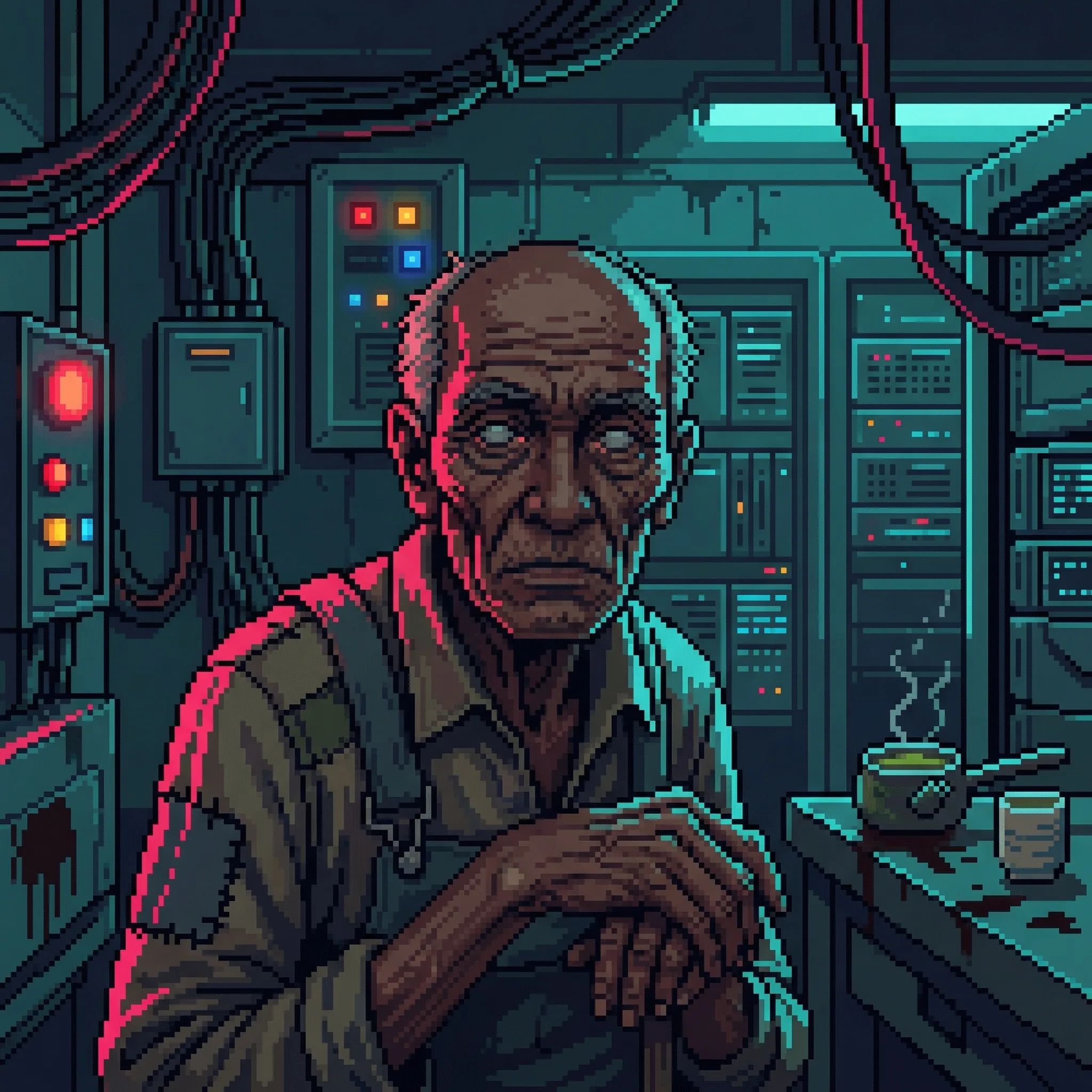 Old Jin the Lamplighter