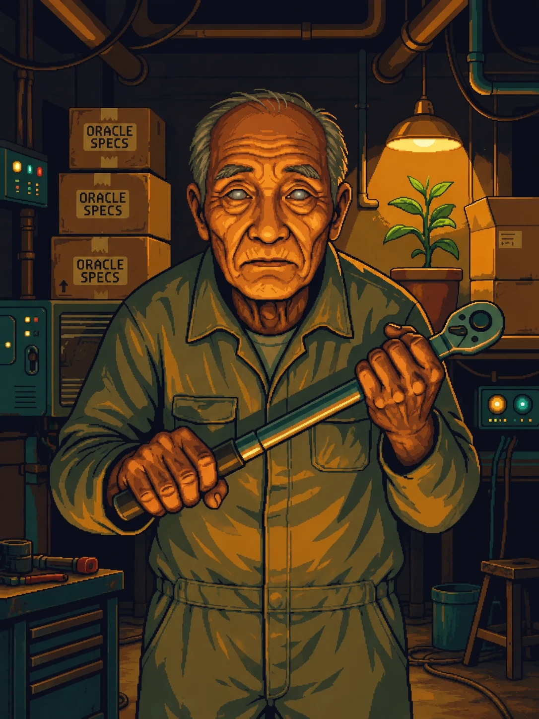 Old Jin (Jin Nakamura) โ portrait 3 4