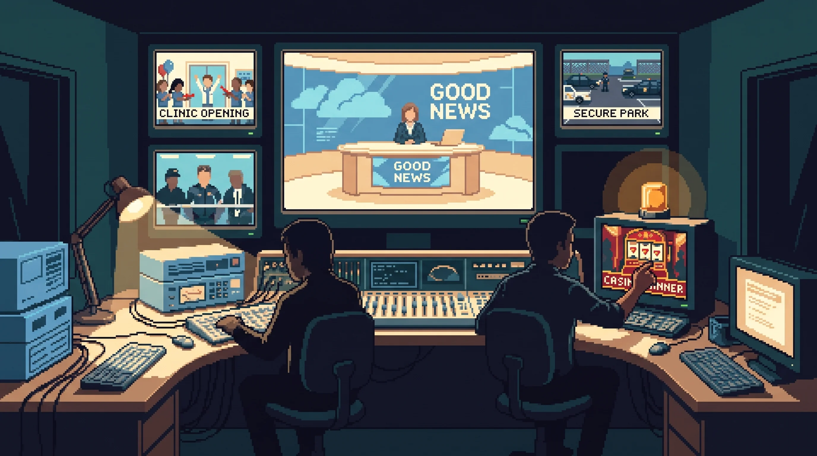 Good News Studios โ control room