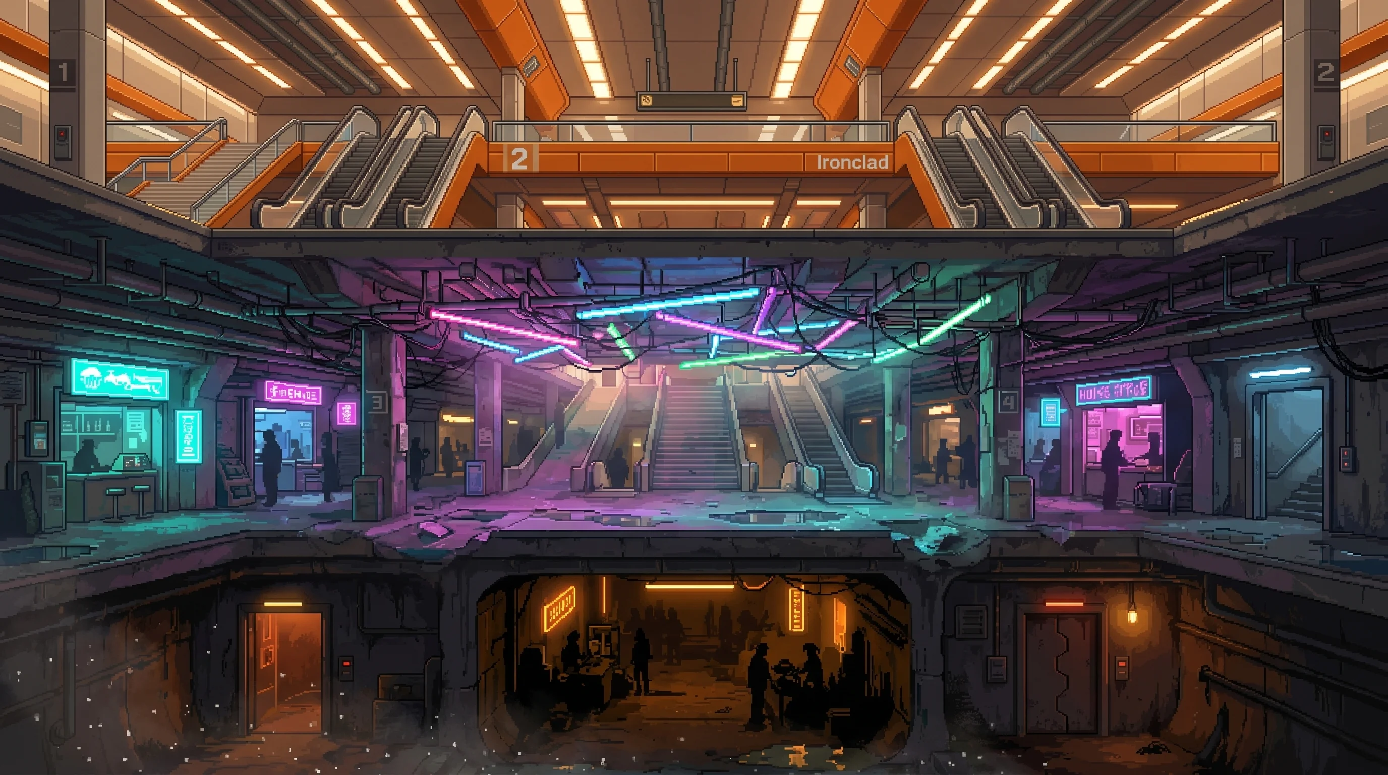 Neon Underground Hub