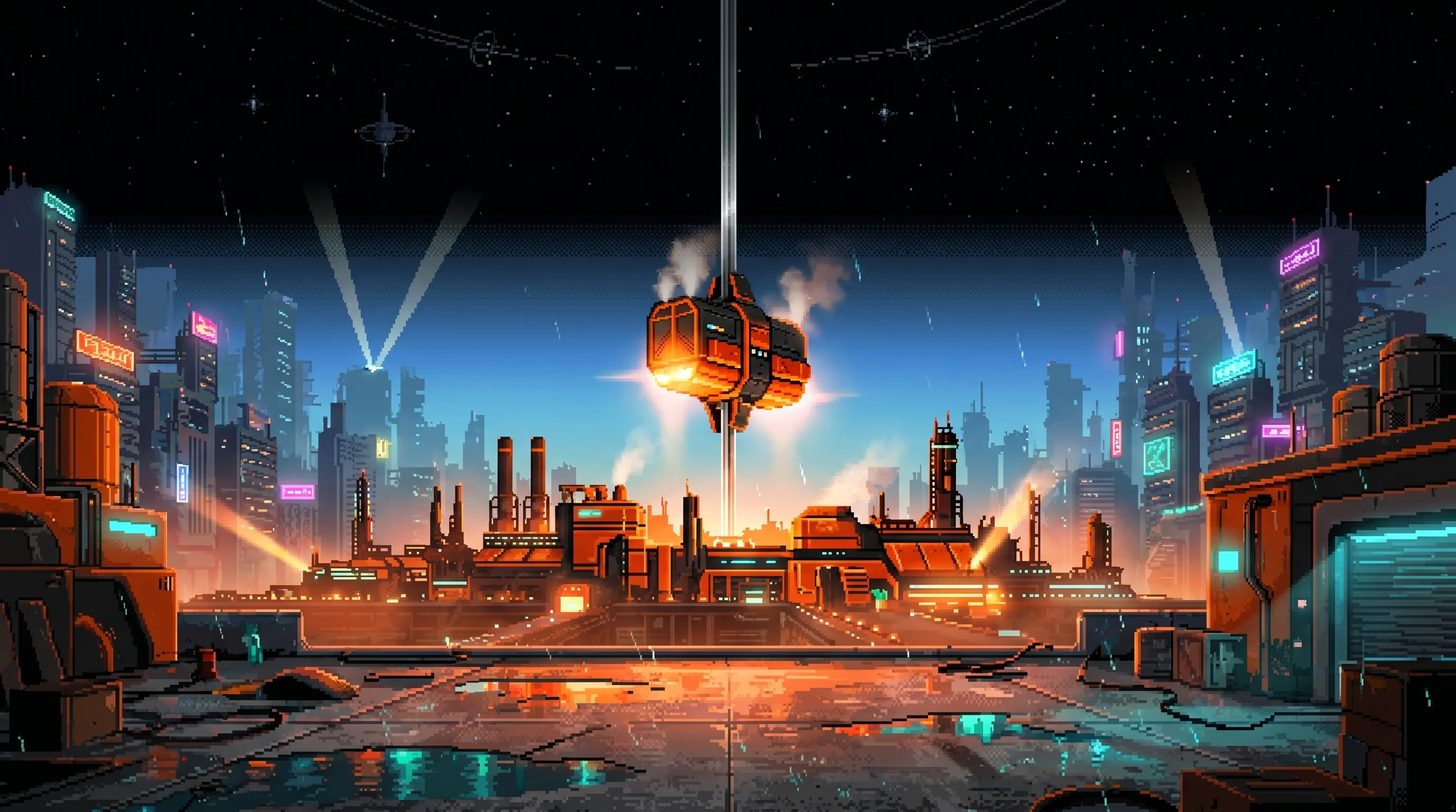 The Orbital Elevator