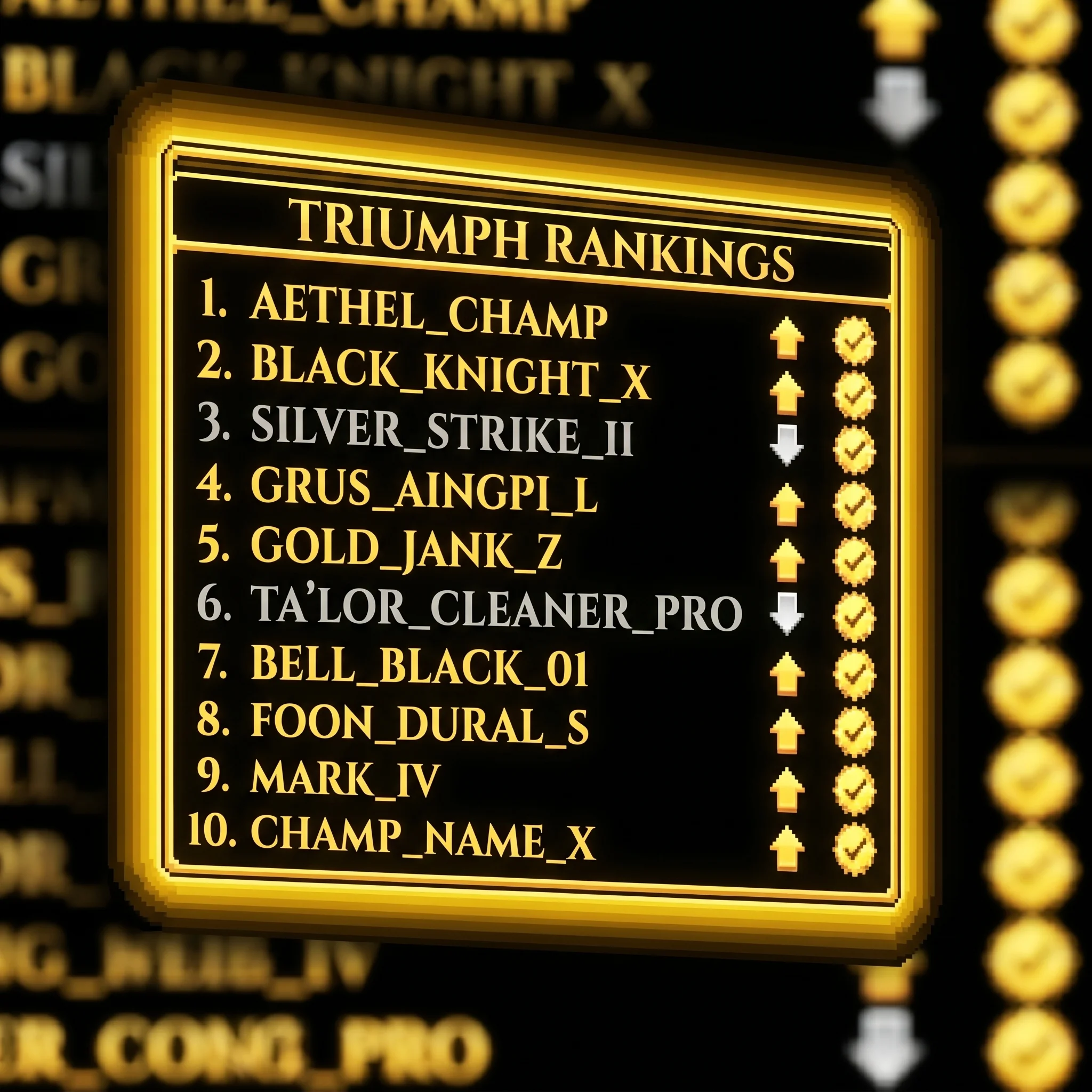 Triumph Rankings
