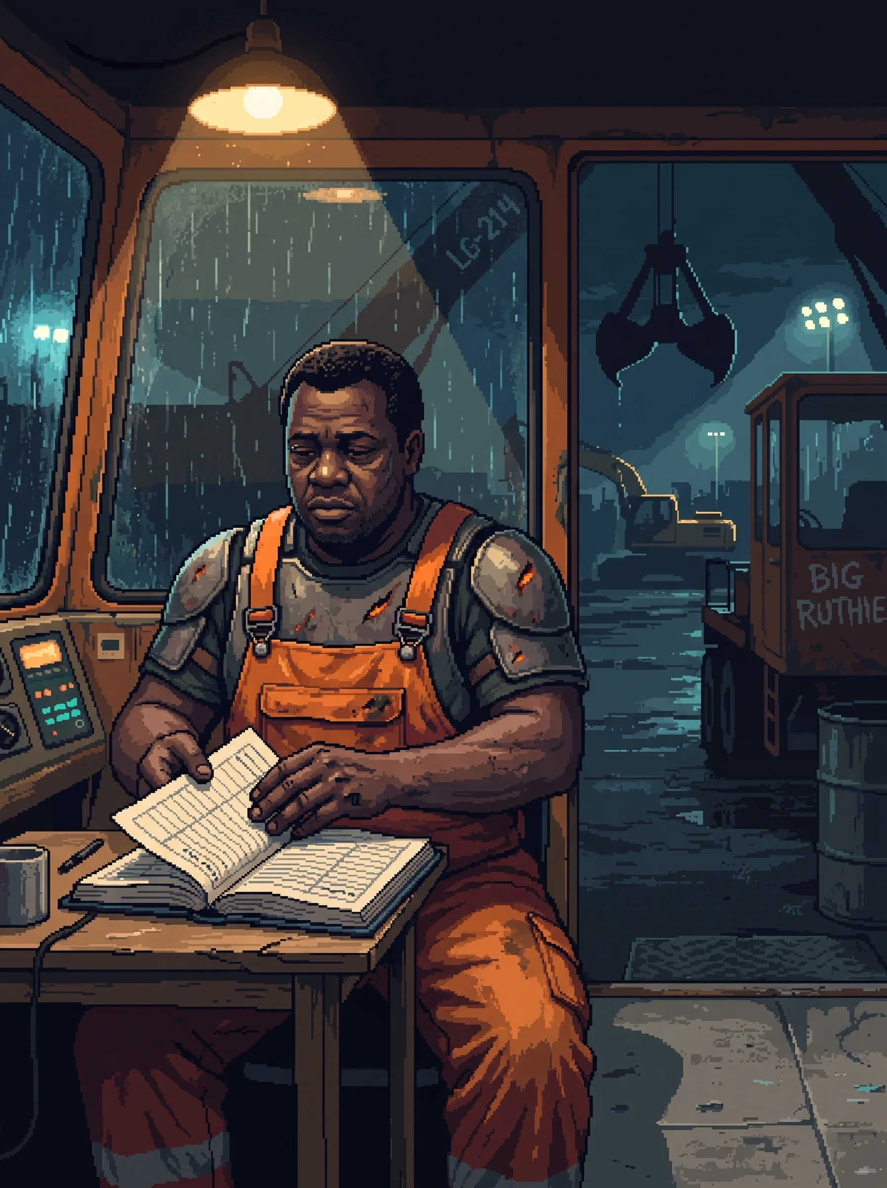 The fitter, R. Osei, closing out the final entry