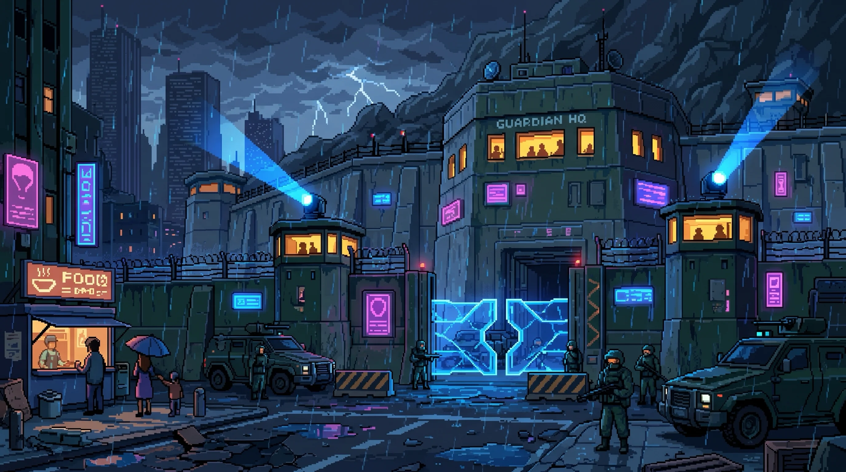 The Gauntlet street signature view